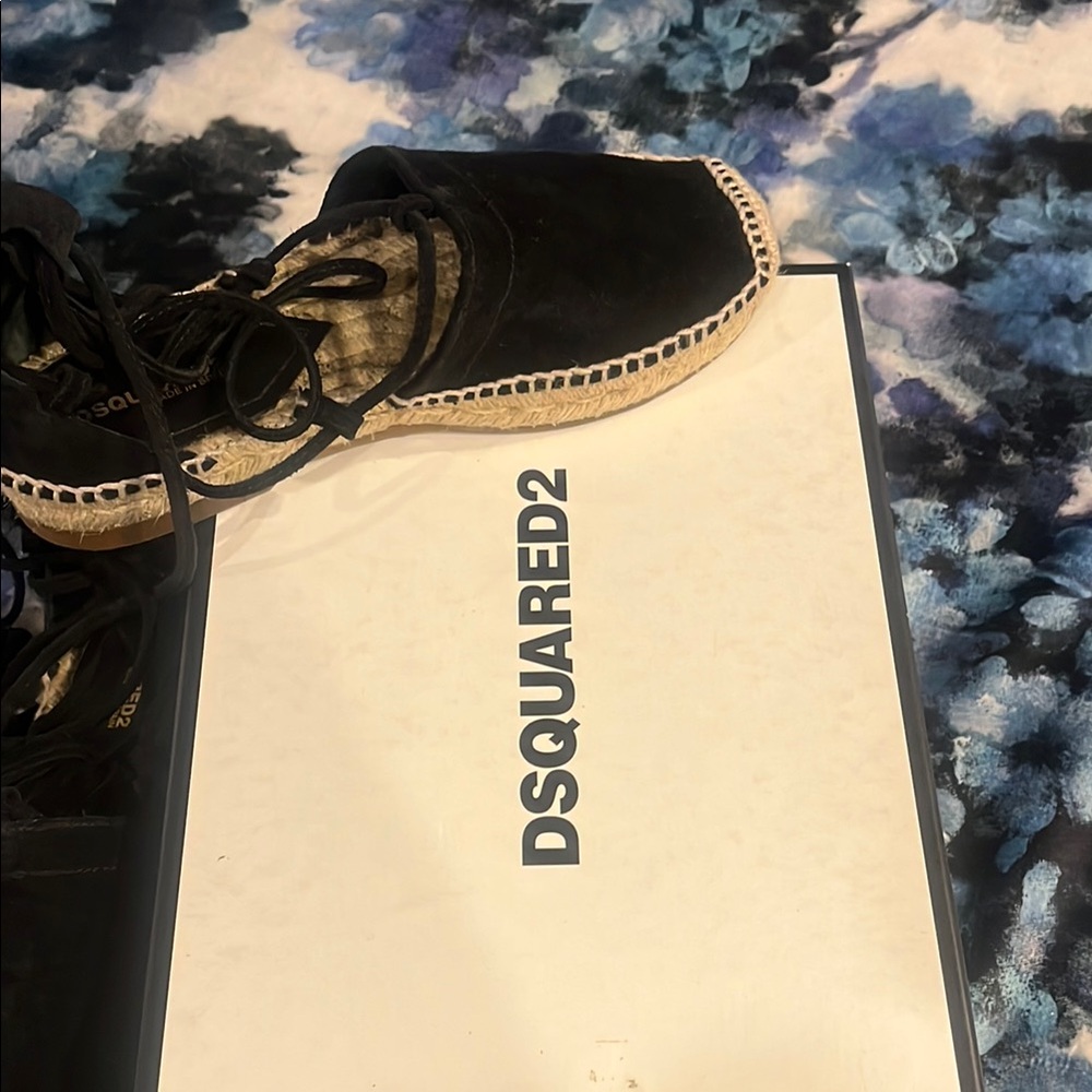 DSQUARED2 Black Loafers Slip-Ons